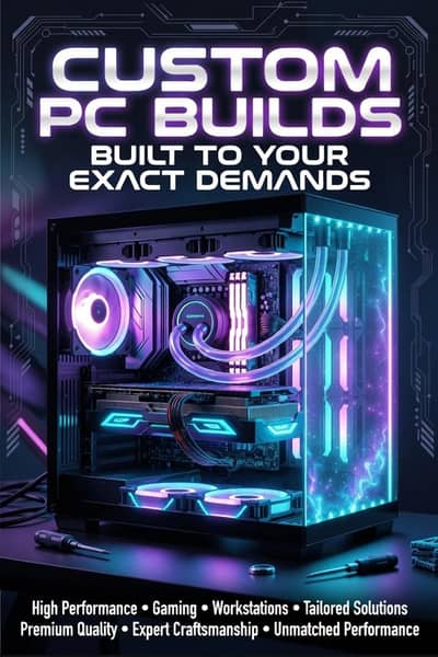 Custom Gaming & Office PC Builds – Built to Your Budget you