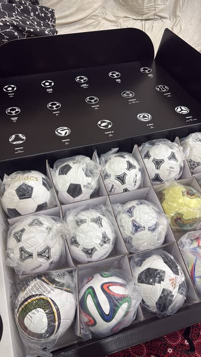 LIMITED EDITION ORIGINAL FOOTBALL MINIS OF ALL WORLDCUPS