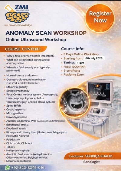 Anomaly Scan Workshop