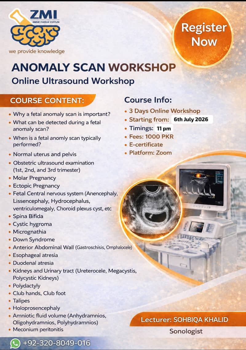 Anomaly Scan Workshop 0