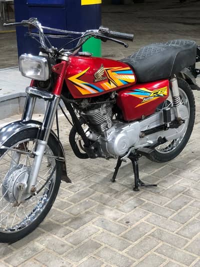 Honda cg 125 2016 model Karachi number