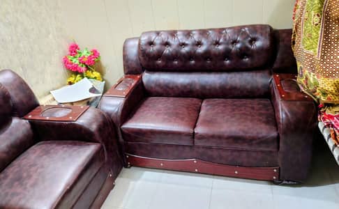 Leather sofa almost new condition