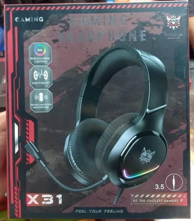 hiOnikuma X31 Wired Gaming Headset: