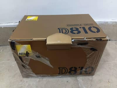 Nikon D810 body only with box.
