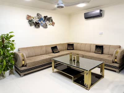 L shaped 10 seater