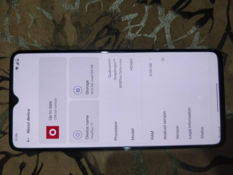 One Plus 7T 6