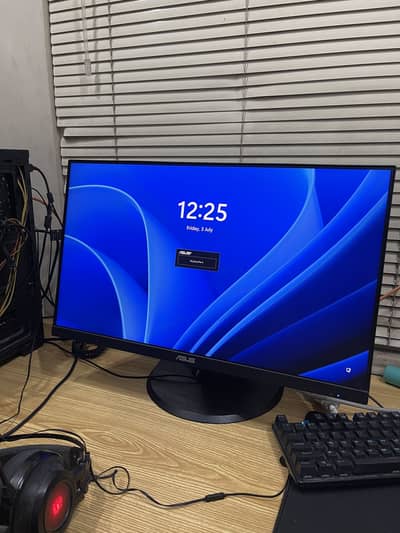 ASUS VA24DQLB 24-Inch IPS 75Hz Monitor with Speakers – 10/10 Condition