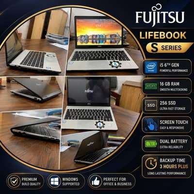Fujitsu LifeBook S936 Touch – Core i5 6th Gen