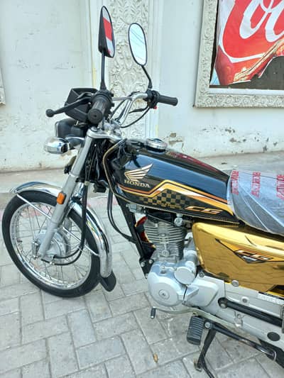 2024 Gold Honda CG125s Lush ( 0333.3033927