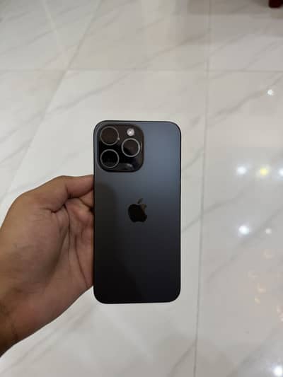 Apple iPhone 15 Pro Max 256 gb black color pta approved
