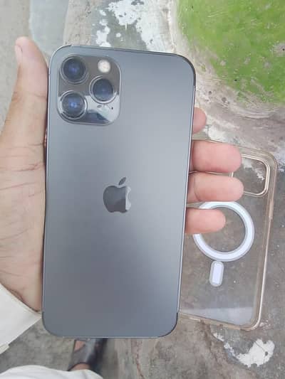 I phone 12 pro max  128 gb 84 battery bast timing   Box and cabel MDM