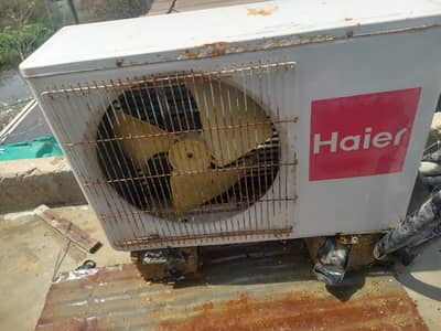 haier 1 ton Ac working chill