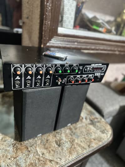 JVC speakers with YES Y-5T Amplifier | USB | Blue tooth | FM | Exce