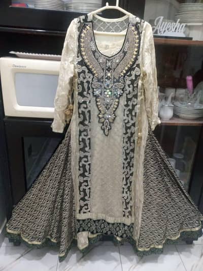 formal maxi wedding wear/ party wear