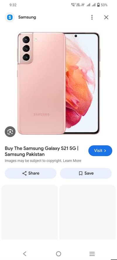 Samsung Mobile S21 non pta