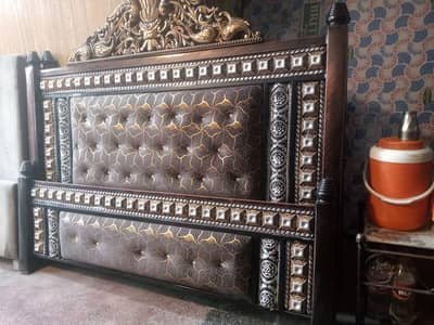 iron bed