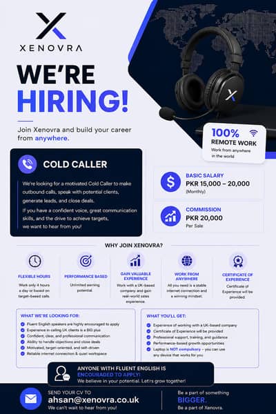 UK-Based Company Hiring Remote Cold Callers
