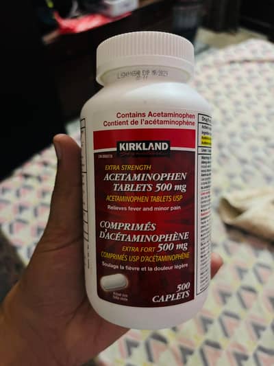 Original canada Imported kirkland Extra Strength Acetaminophen 500mg_