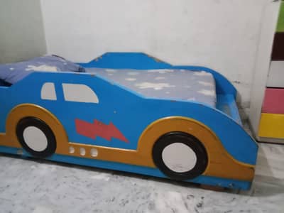 car bed with mattress