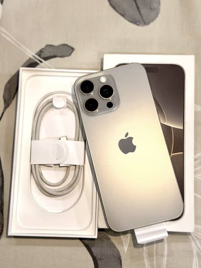 (iPhone 16 Pro Max jv)(100%HB)(CC97)CONDITION10/10)