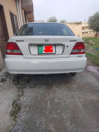 Honda city 2001 model number lahore
