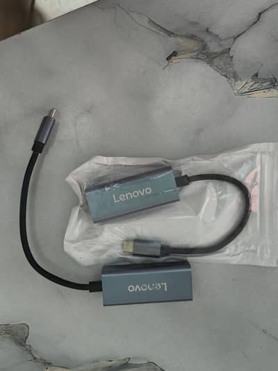 Original Lenovo USB-C LAN Adapter (RJ45)