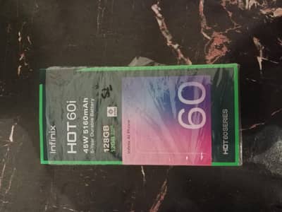 just box open infinix hot 60i