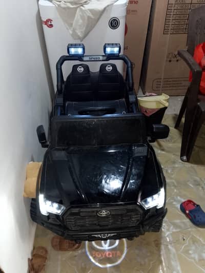 kids remote control car with charger and remote