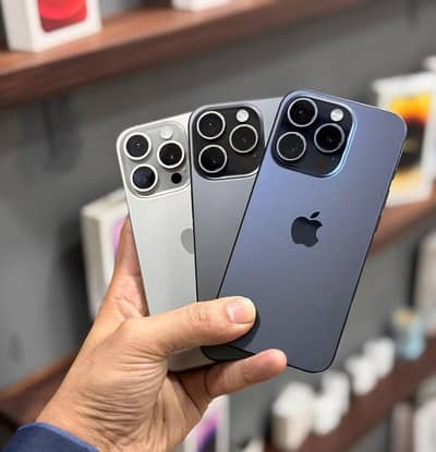 Iphone 15 Pro Non Pta JV Blue/Natural/Black All Colours