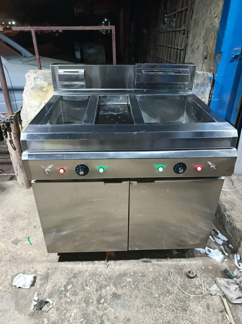 fryer three baskit 2