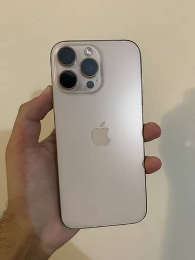 Iphone 16 pro max jv desert titanium