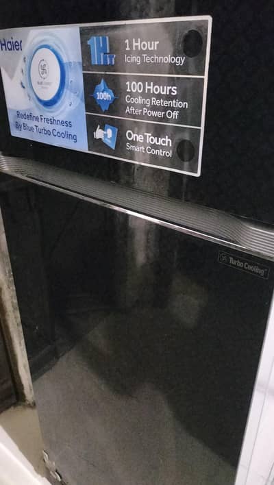 Haier fridge full size koi masla nahi hai