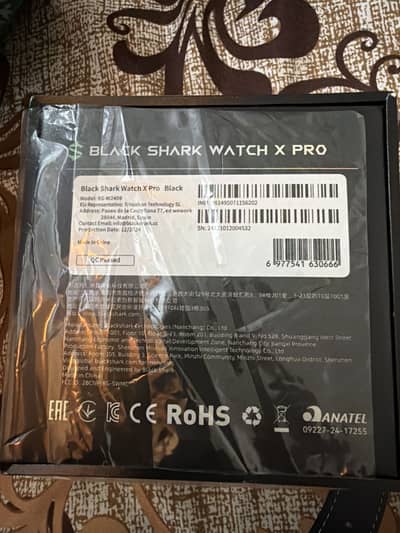 BLACK SHARK WATCH& X PRO