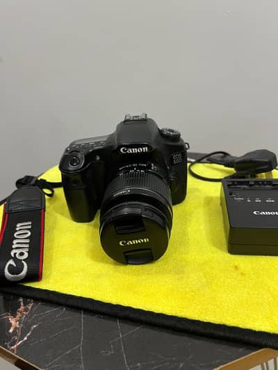 Canon 60D with accessories