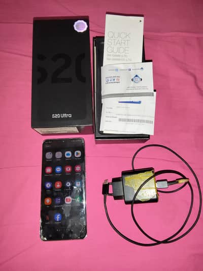 Samsung Mobile S20 Ultra dual official PTA Approved