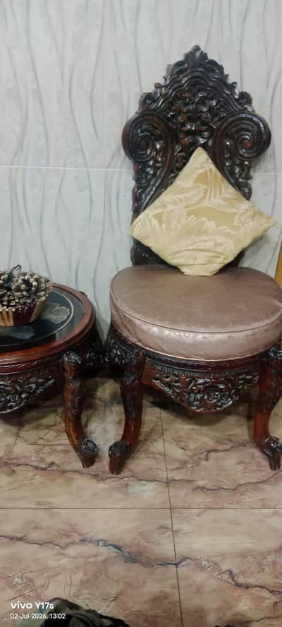 coffee chair set with round table