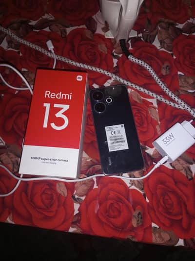 Xiaomi Redmi 13 brand new 10 months warranty almost