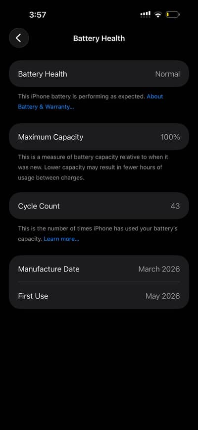 Apple iPhone 17 Pro Max opened box on Eid