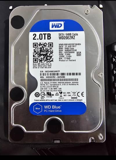 WD 2TB Hard Drive