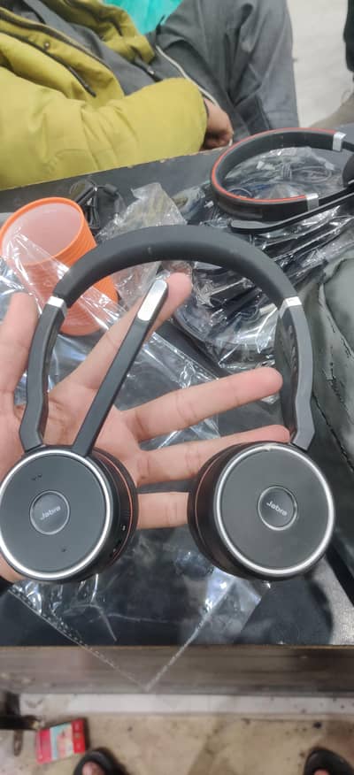 Jabra Evolve 75 Wireless Headset — Active Noise Cancelling