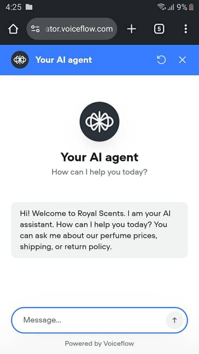 WhatsApp AI Chatbot Service for E-commerce & Retail Shops"
