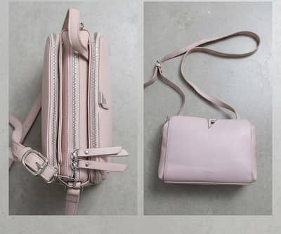 Important pink crossbody bag like new