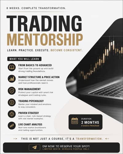 Trading Mentorship | Forex & Crypto | 8 Weeks