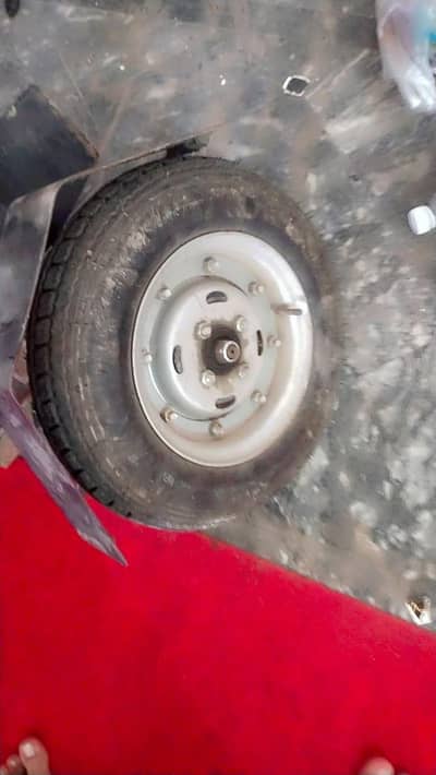 Scooty extra tyres