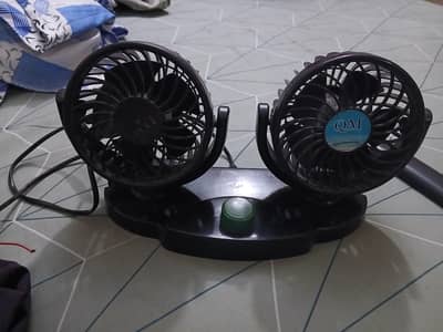 car dashboard fan