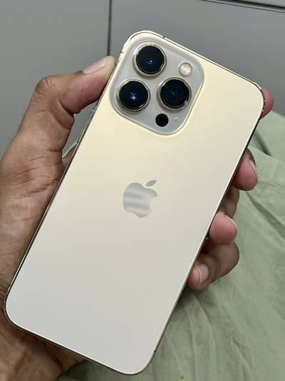 iPhone 13 Pro Gold 256GB Official PTA Approved Physical + eSIM