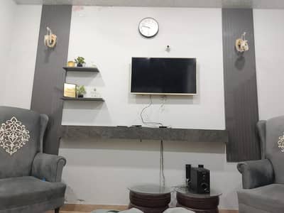 Full Furnished 3-Room Upper-Portion(1st Floor) Available for Rent