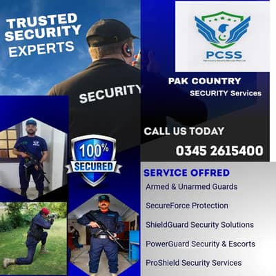 security Guard services Islamabad/pindi