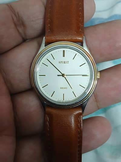 seiko spirit dress watch