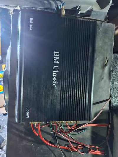 Car Heavy Amp, Kenwood Woofer & Speaker.